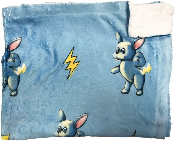 Frankie Blankie - Microfleece Baby Blanket